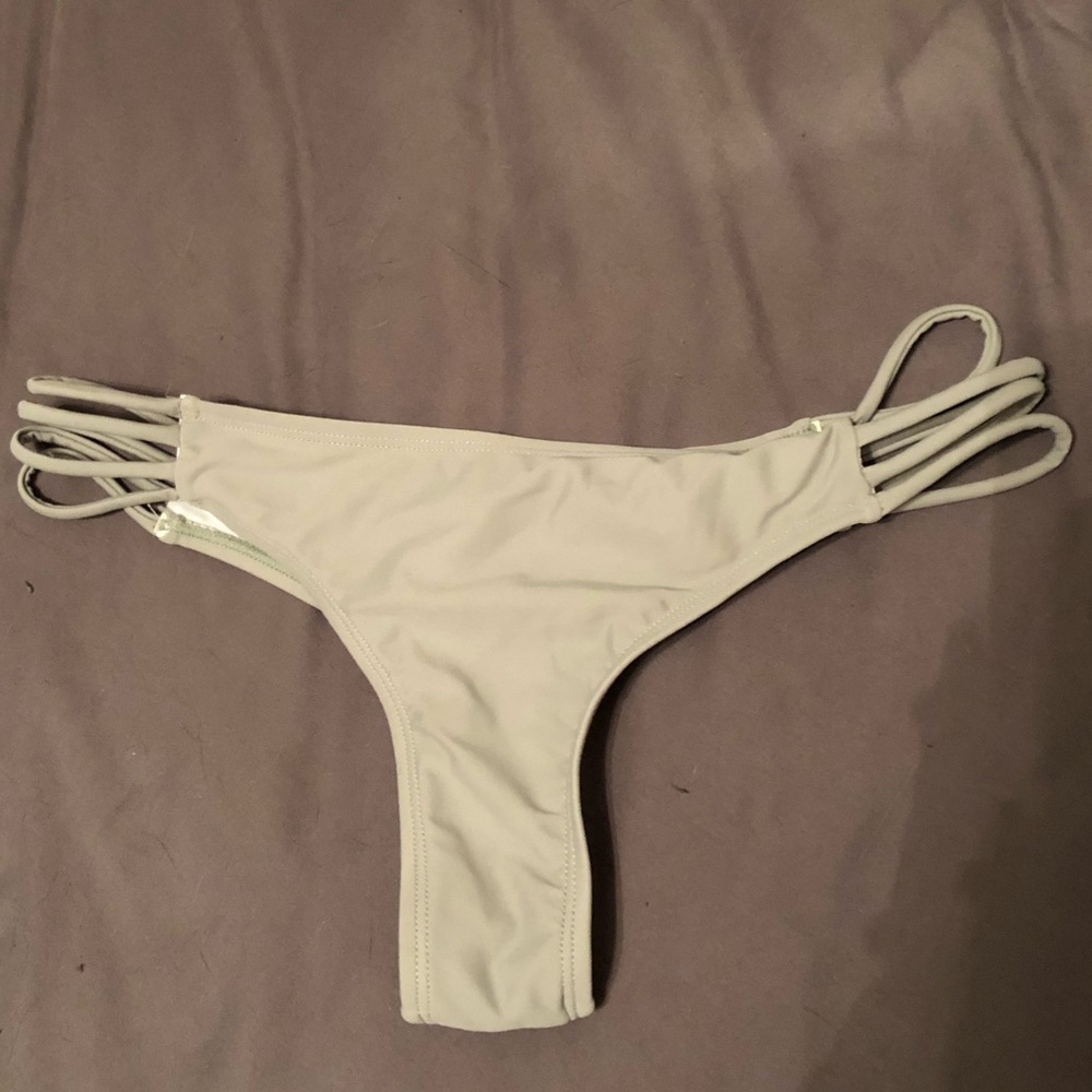 BoutineLA Strappy Side Brazilian Bikini Bottom